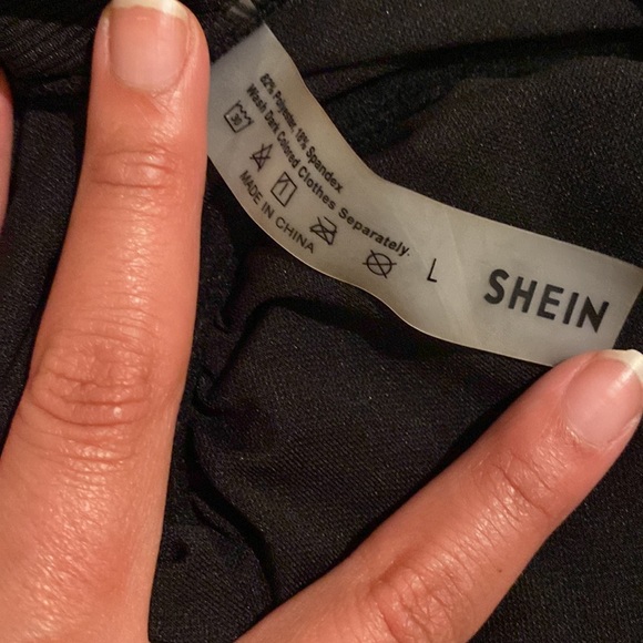 Black One Piece Swim Suit - Picture 3 of 3